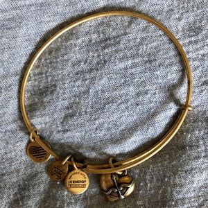 Alex and Ani gold bracelet